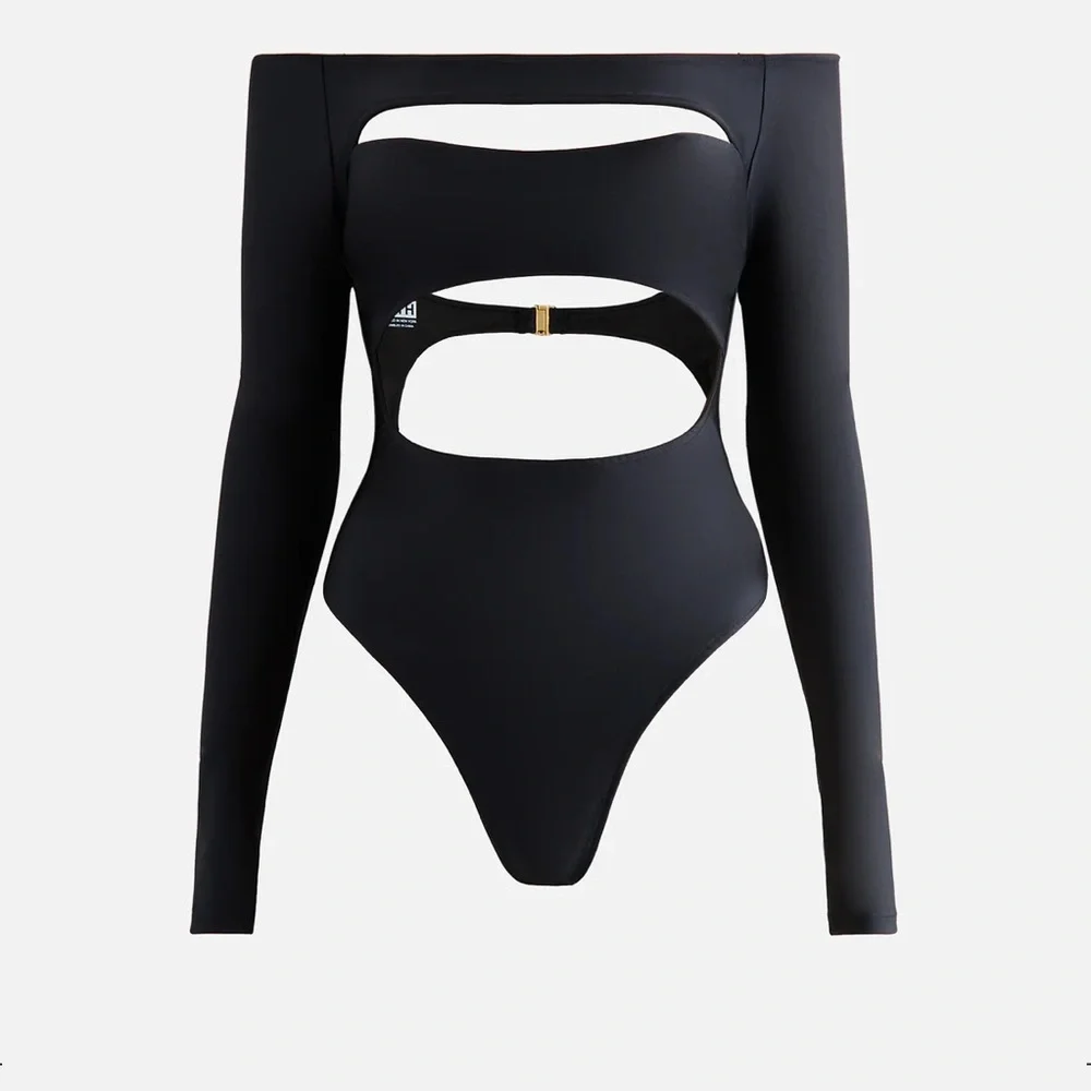 Kith Black Cutout Bodysuit - Picture 1 of 6